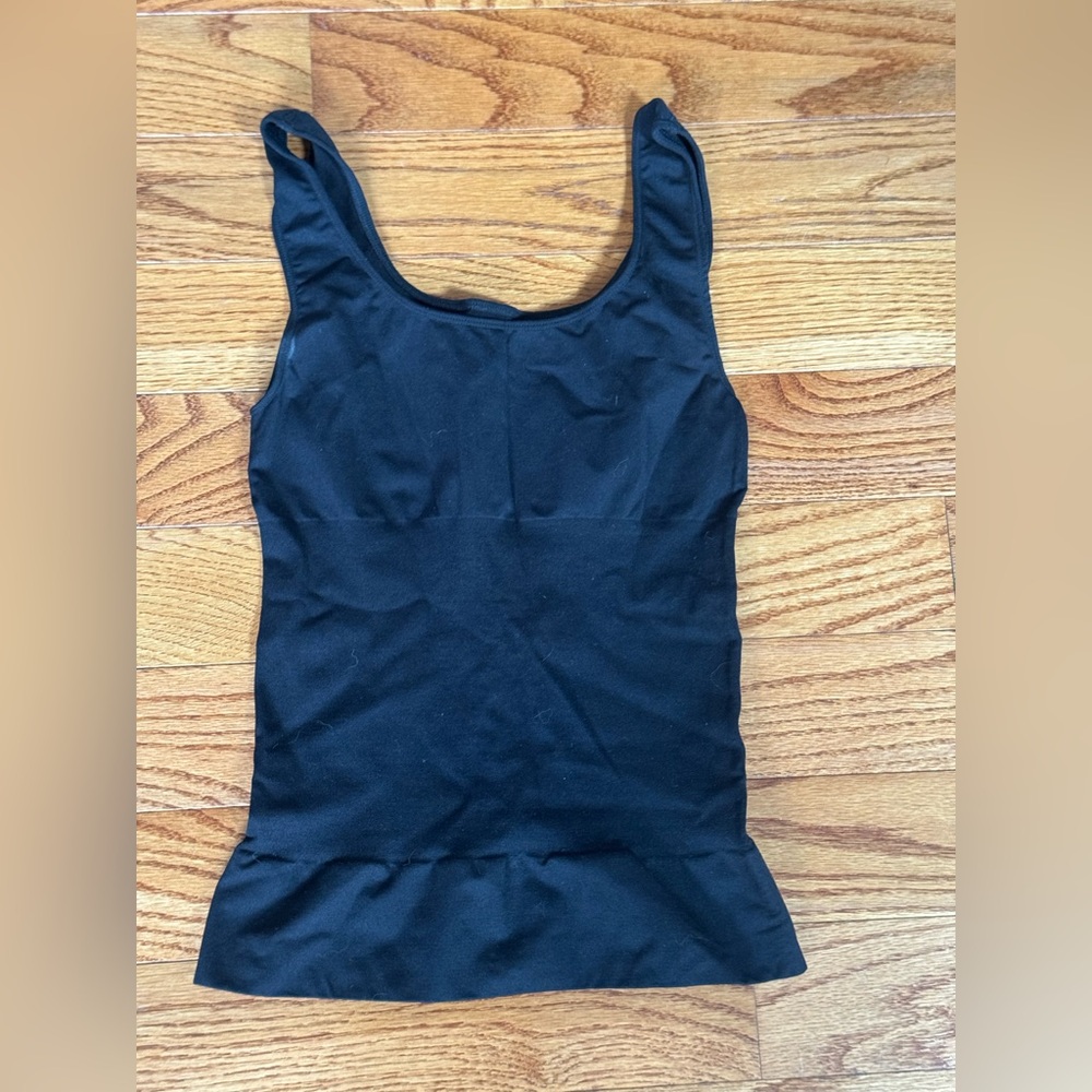 Mother Tucker® Scoop‎ Neck Black Compression Tank Top - Picture 4 of 6
